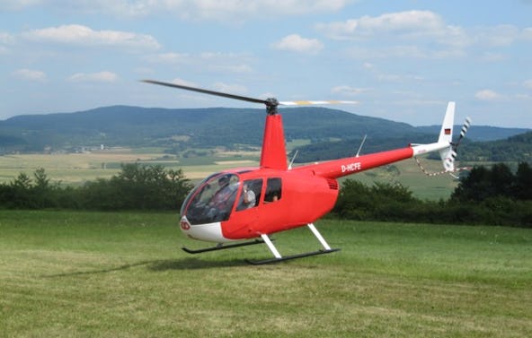 Hubschrauber selber fliegen Coburg (20 Min.)