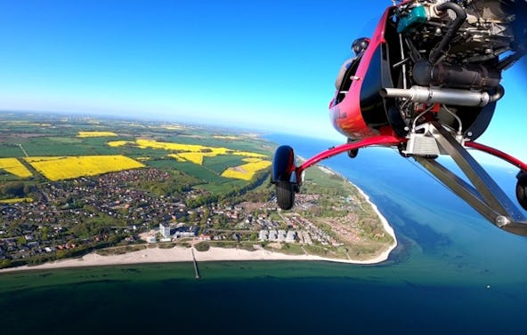Tragschrauber Rundflug Grube (90 Min.)
