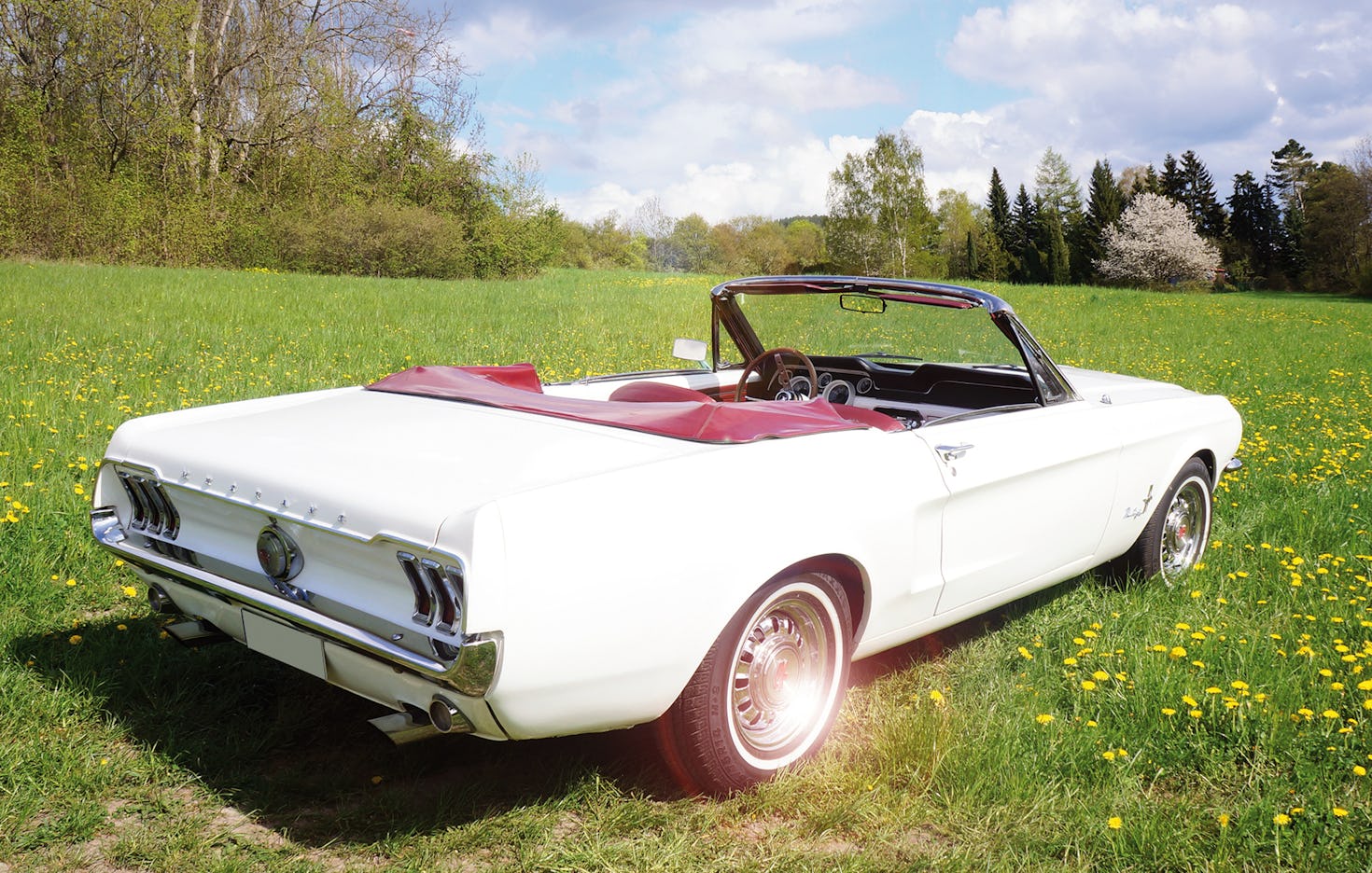 Ford Mustang Oldtimer Tagestour Jena