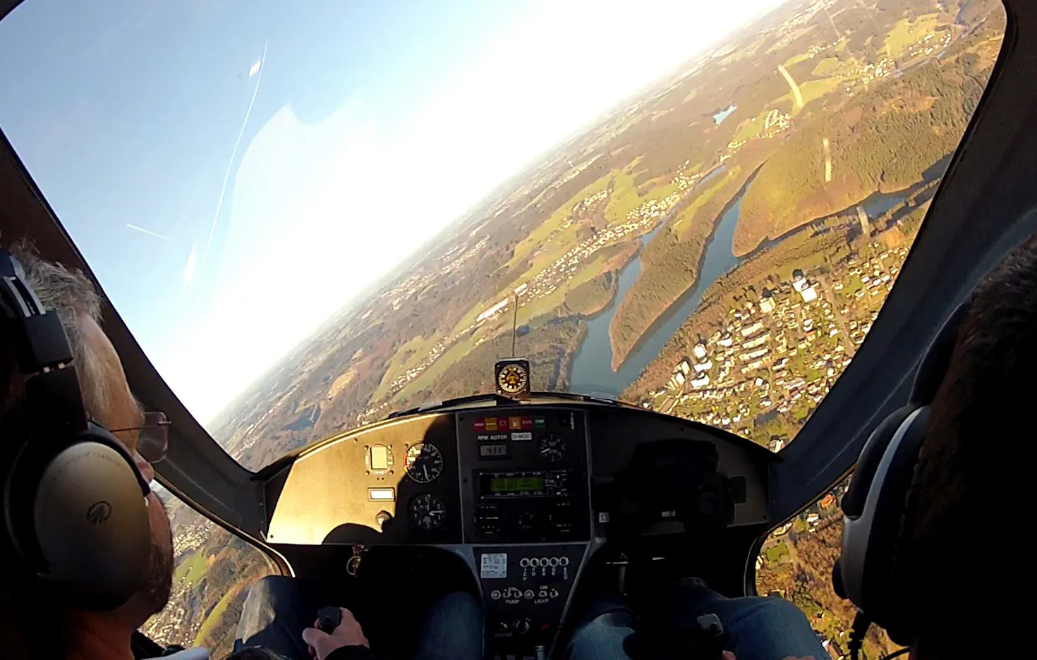 Tragschrauber Rundflug Meinerzhagen (45 Min.) - 1