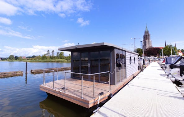 Hausboot Übernachtung mit Sauna Schleswig für 4 (4 Nächte)