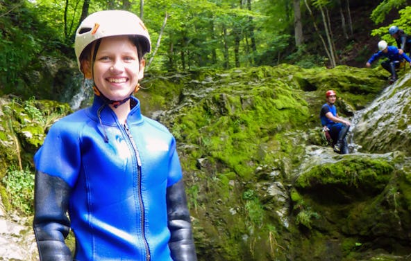 Canyoning Tour für Kinder Gmunden
