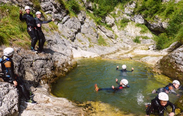 Canyoning Tour für Kinder Lunz am See