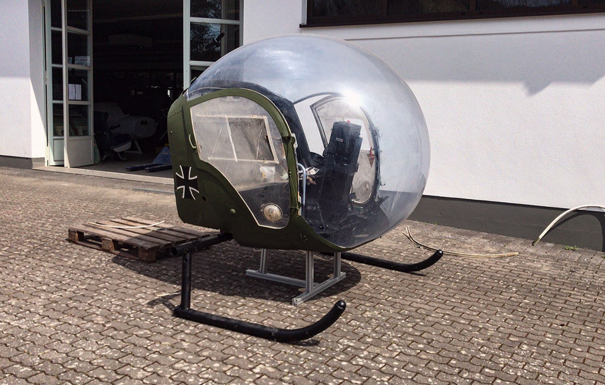 Hubschrauber-Simulator Bell 47 Nürnberg (50 Min.)