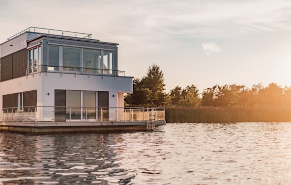 Kurzurlaub Floatinghouse Goitzschesee für 4 (2 Nächte)