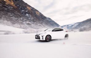 Toyota GR Yaris Winter Schnupper-Drift Thomatal