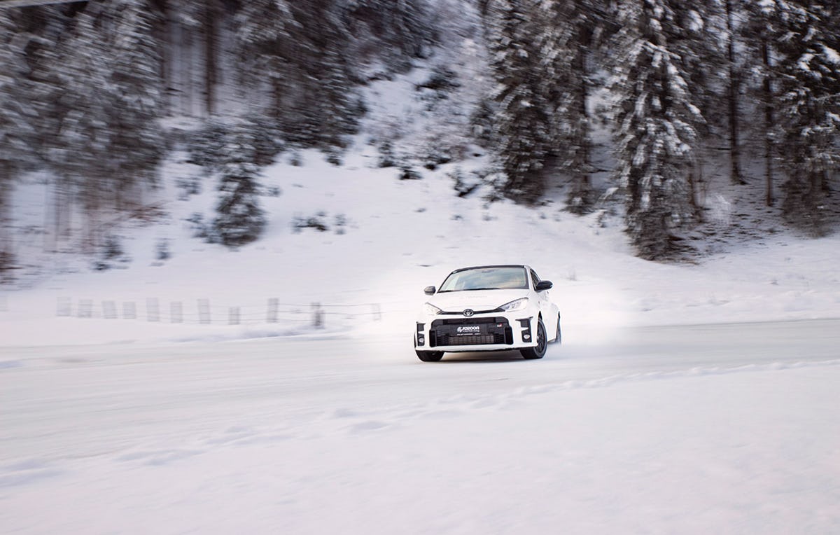 Toyota GR Yaris Winter Schnupper-Drift Goldeck