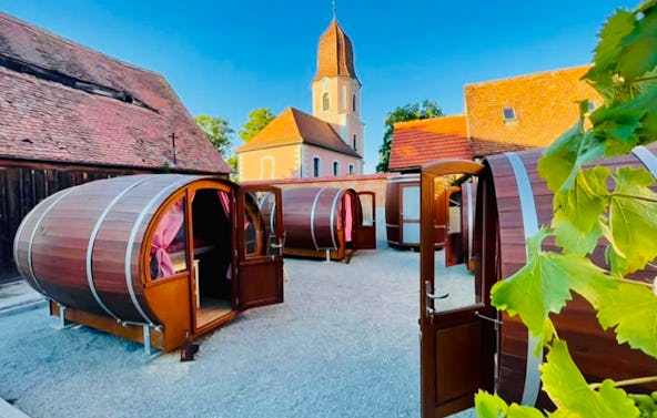 Übernachtung im Fass Ipsheim für 2 (1 Nacht)