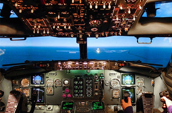 Boeing 737 Profi-Flugsimulator in Mönchengladbach