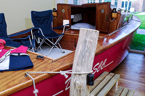 Übernachtung im Segelbootzimmer für 2 (1 Nacht)