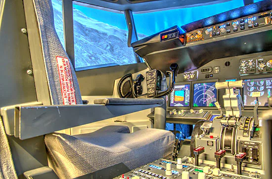 Boeing 737 Flugsimulator mit Video in Schweinfurt (VIP) - 2