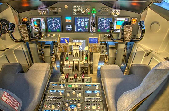 Boeing 737 Flugsimulator mit Video in Schweinfurt (VIP) - 7