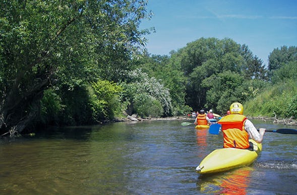 Kajakkurs Tagestour Kalletal (7 Std.)