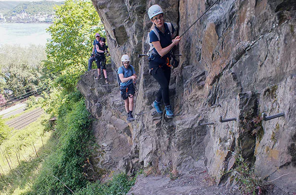Klettersteig Kurs für Anfänger Boppard (3 Std.) - 4