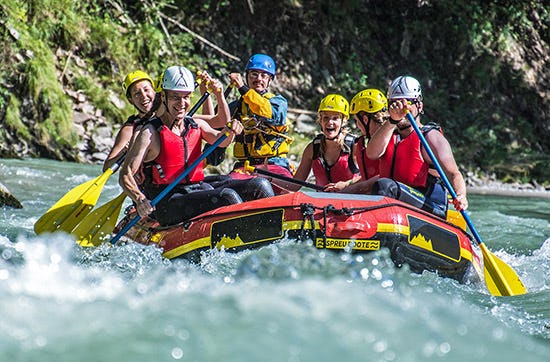 Kurzurlaub im Chiemgau mit Rafting für 2