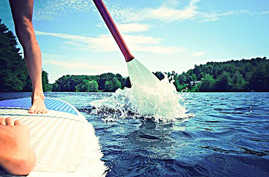 Kurzurlaub mit Stand Up Paddling Raum Chiemsee für 2 - 1