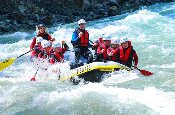 Rafting und Canyoning in der Imster Schlucht