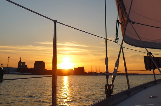 Sunset Sailing mit Übernachtung bei Stralsund