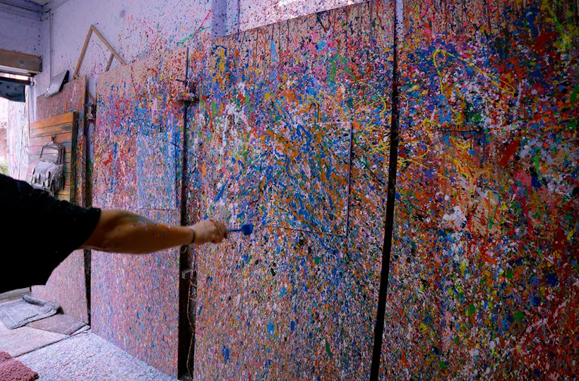 Actionpainting Nürnberg