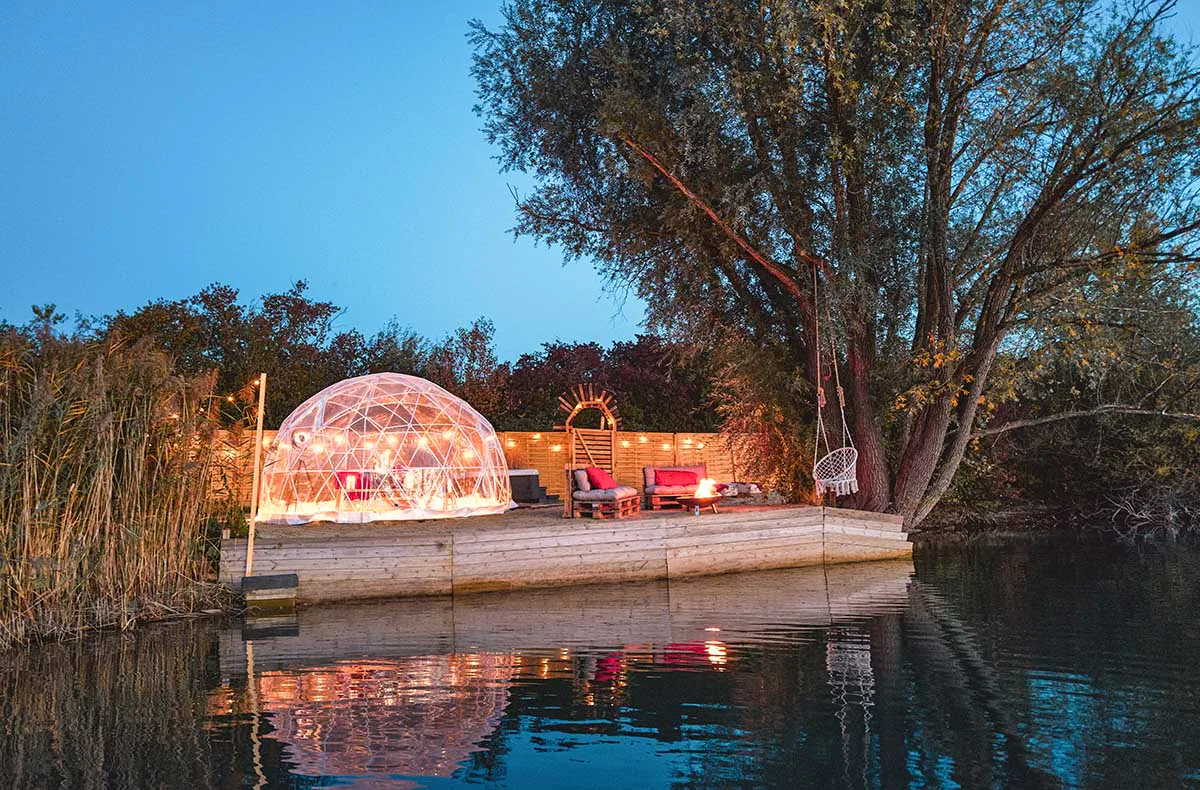 Außergewöhnlich Übernachten in der Bubble für 2 in Moosburg (1 Nacht) - 1