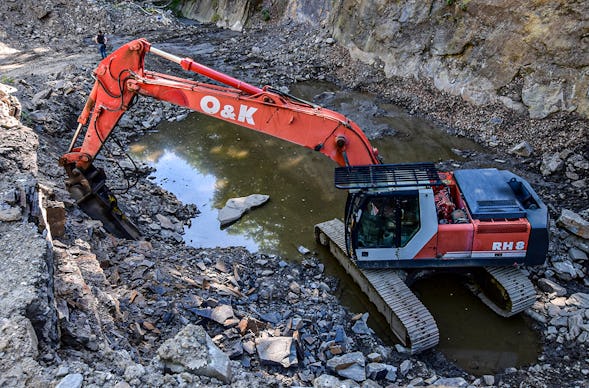 Bagger fahren in Wuppertal