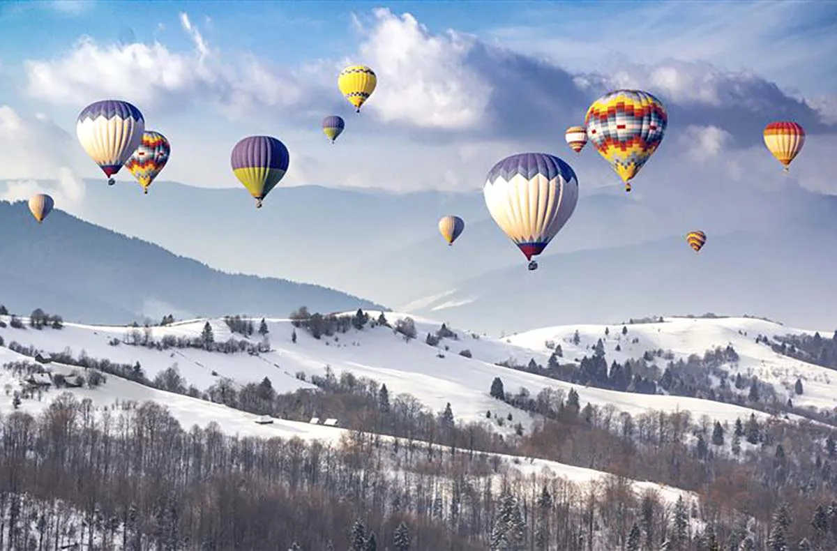 Ballonfahrt Winterzauber Oy Mittelberg - 2