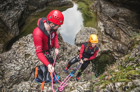 Canyoning Almbach