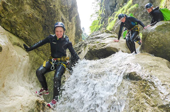 Canyoning Einsteigertour Weißenbach