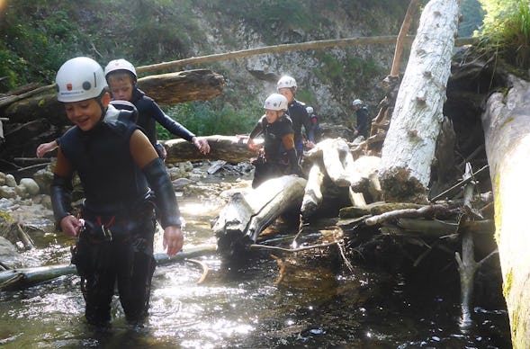 Canyoning Tour für Kinder Weyregg