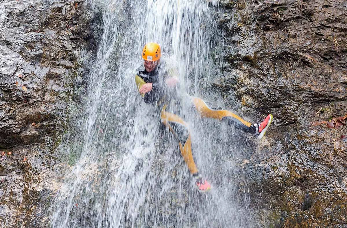 Canyoningtour für Fortgeschrittene Bad Goisern (4,5 Std.) - 4