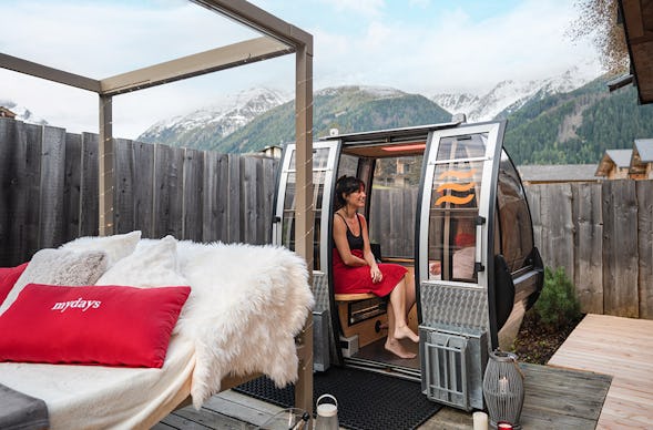 Chalet mit Gondelsauna Gsies für 2 (1 Nacht)