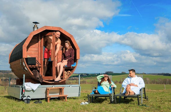 Fasssauna mieten Klingenberg