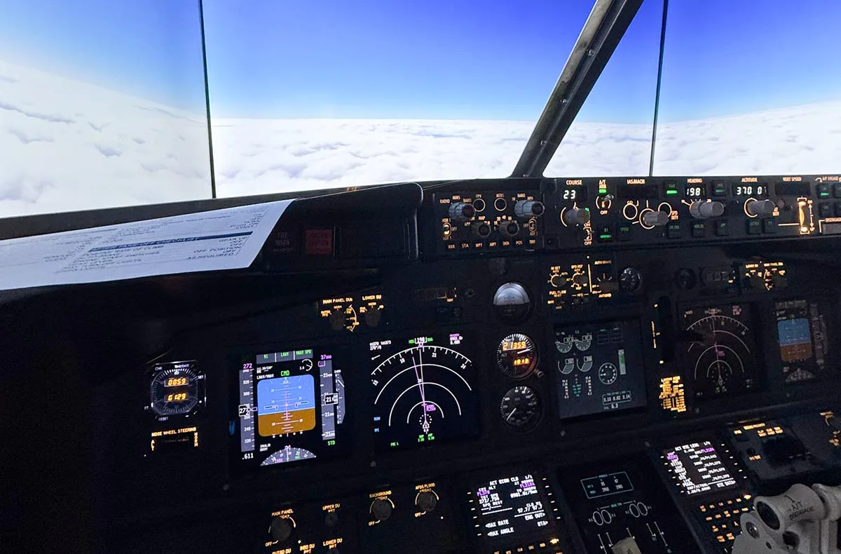 Flugsimulator Boeing 737 Langenfeld (60 Min.) - 4