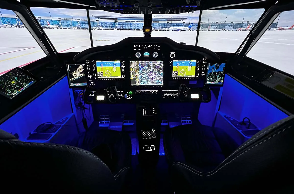 Flugsimulator Cessna Citation Mustang für 2 Ganderkesee - 4