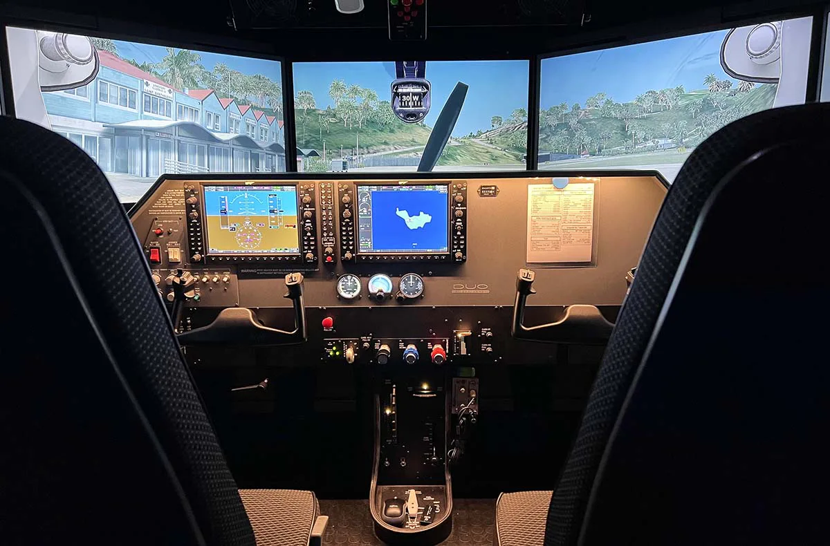Flugsimulator Cessna 182 RG Sundern (60 Min.) - 1