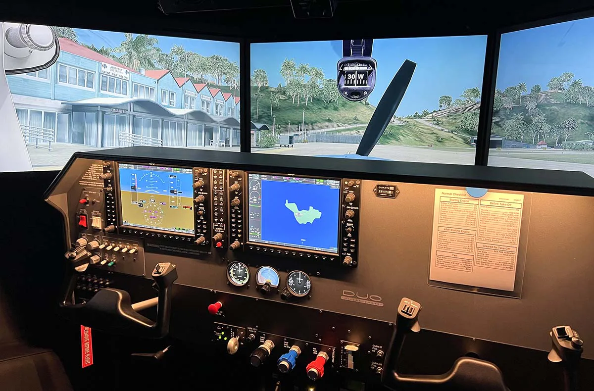 Flugsimulator Cessna 182 RG Sundern (60 Min.) - 2