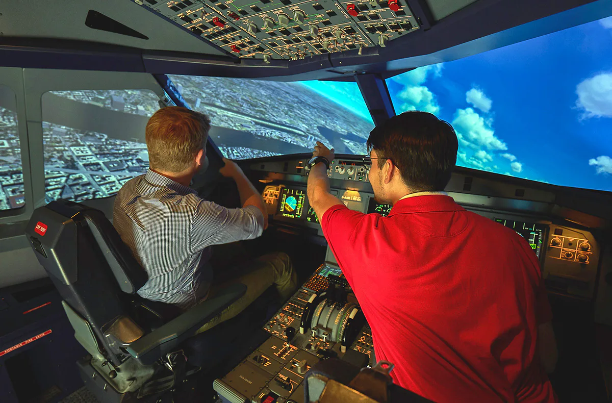 Flugsimulator Bornheim (A320 - Economy kurz) - 2