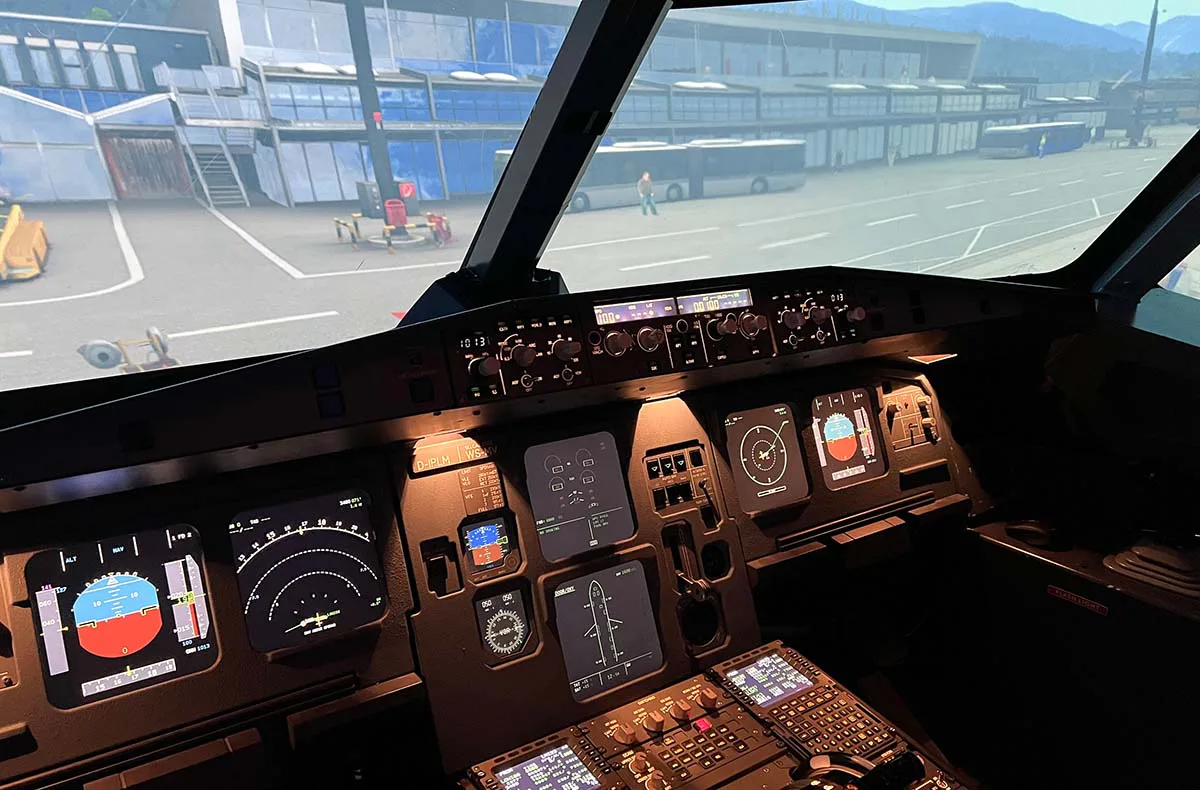 Flugsimulator Airbus A320 Sundern (60 Min.) - 1