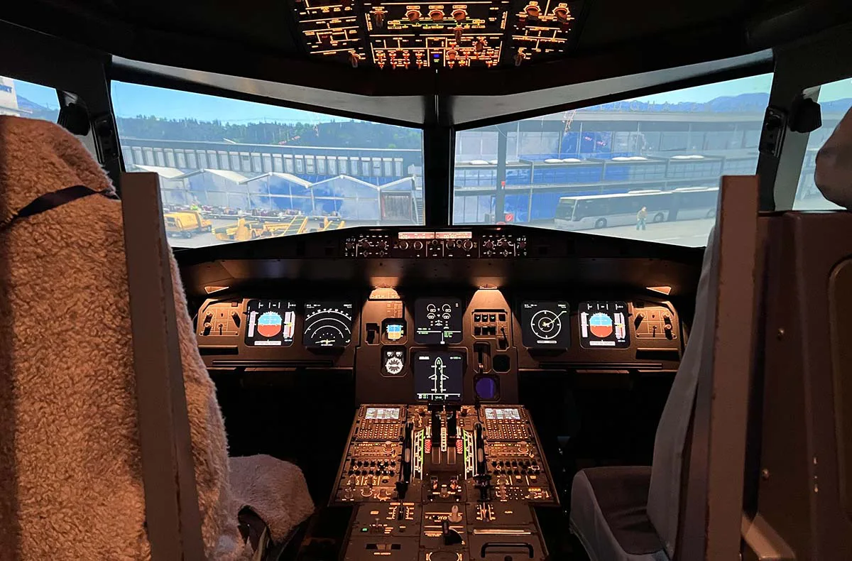 Flugsimulator Airbus A320 Sundern (60 Min.) - 5