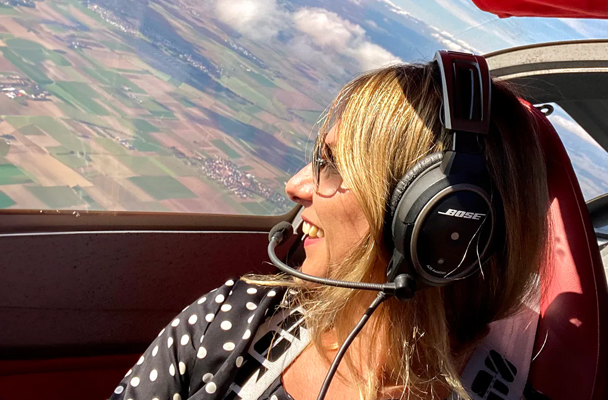Flugzeug Rundflug Schwäbisch Hall im Cockpit (30 Min.) - 1