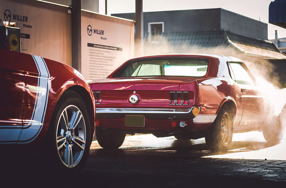 Ford Mustang Oldtimer Tagestour Wismar - 1