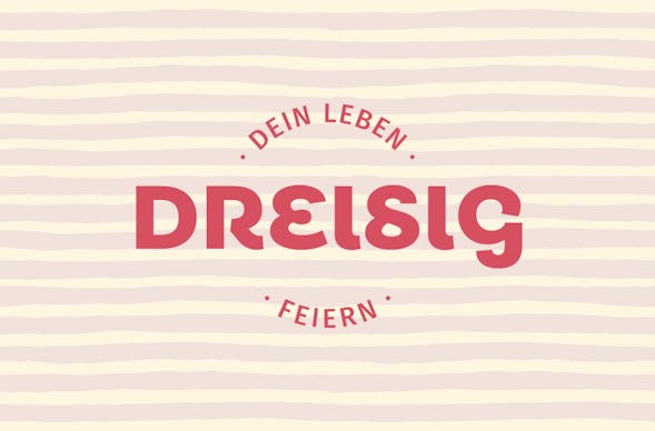 Flexibles Geschenk 30. Geburtstag (Dein Leben)