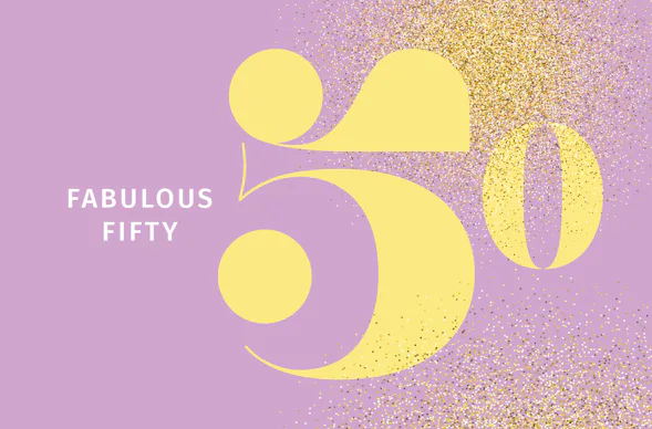 Flexibles Geschenk 50. Geburtstag (Fabolous Fifty)