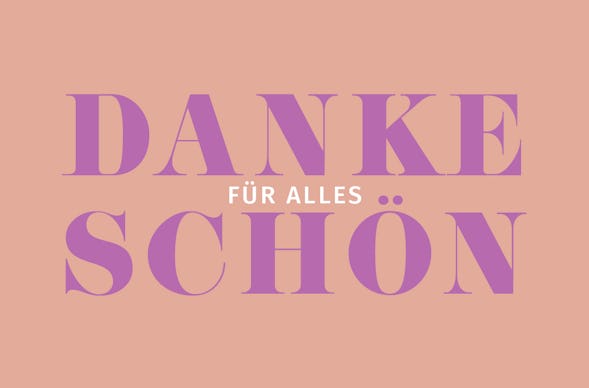 Flexibles Geschenk Danke (Für Alles)