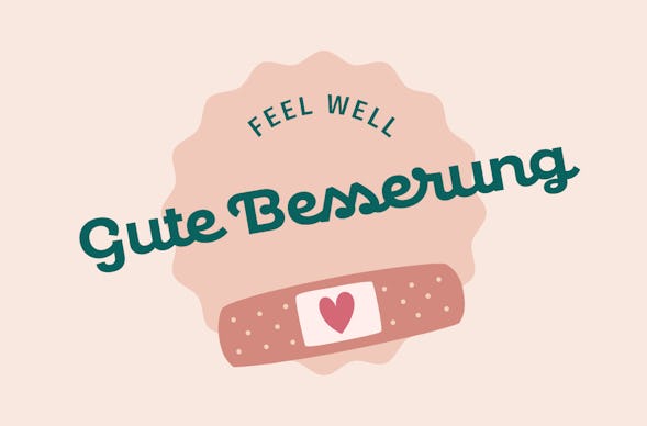 Flexibles Geschenk Gute Besserung