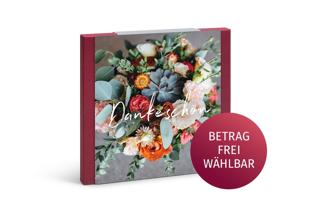 Flexibles Geschenk Danke