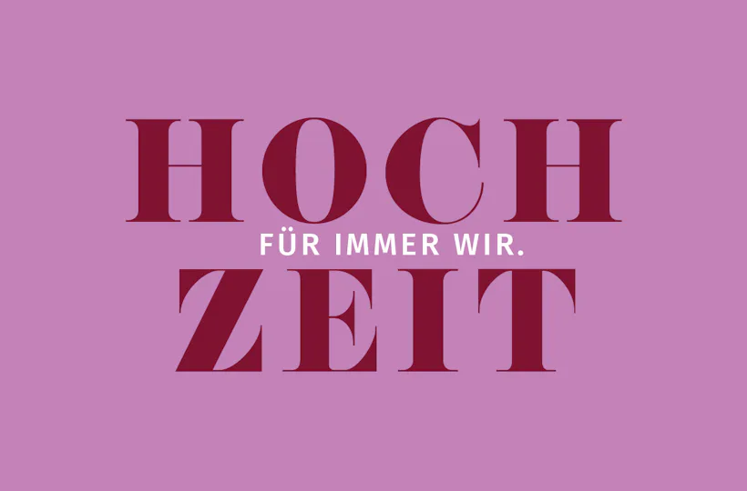 Flexibles Geschenk Hochzeit