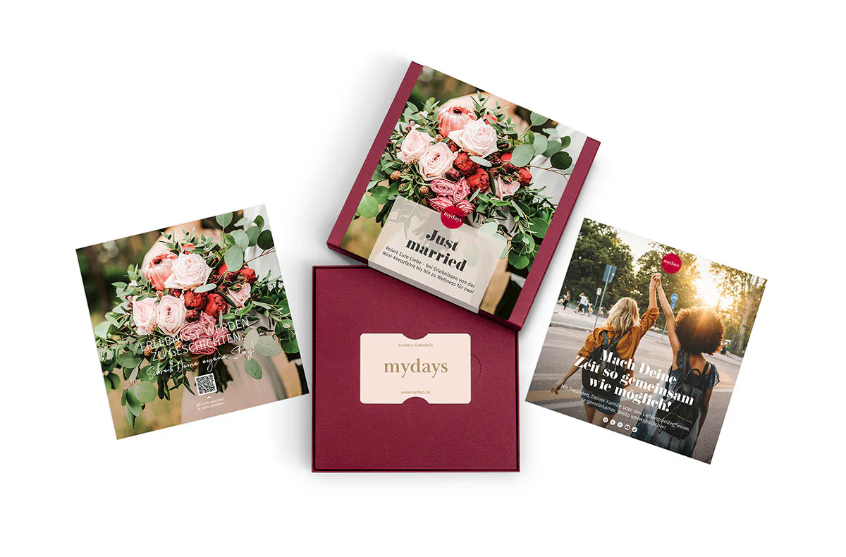 Geschenkbox Just Married - 2