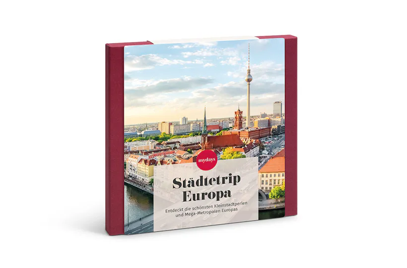 Geschenkbox Städtetrip Europa