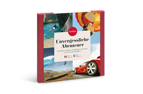 Geschenkbox Unvergessliche Abenteuer